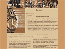 Tablet Screenshot of finecuckooclocks.com